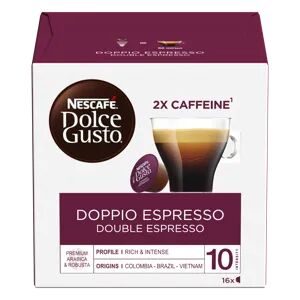 Nescafe Dolce Gusto Doppio Espresso kávékapszula, 16 darab - Kávépárna & Kávékapszula