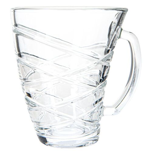 Luminarc Elanor üveg bögre, 250 ml, átlátszó üveg kávésbögre