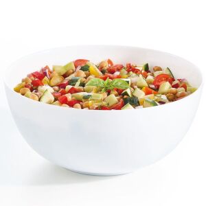 Luminarc Diwali salátás tál 26 cm fehér