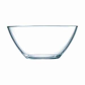 Luminarc Cosmos 20 cm átlátszó üveg salátástál - Luminarc