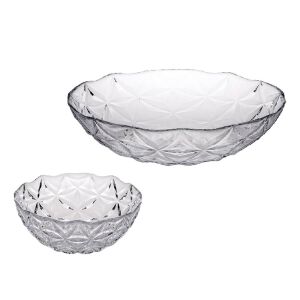 Pasabahce Estrella 7 darabos üvegtál készlet fehér háttérrel - Pasabahce