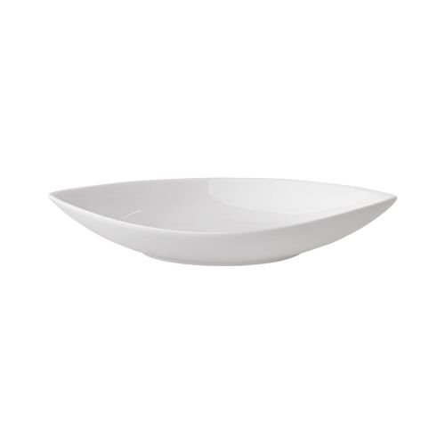 Ambition Salsa kínálótál - 26 cm, fehér porcelán tál