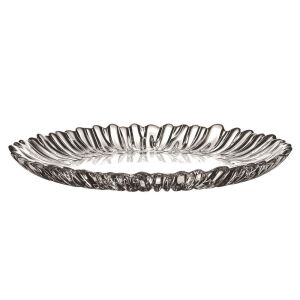 Pasabahce Aurora 31,5 cm átlátszó üveg kínálótál - Pasabahce