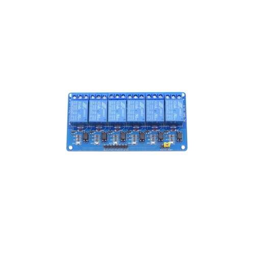 Relé modul 6 portos 5V/220V