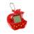 Red apple shaped Tamagotchi electronic pet toy