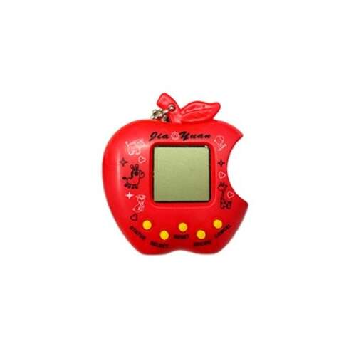 Piros alma formájú Tamagotchi elektronikus játék