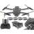 RC F9 drone with camera, remote control, and spare propellers
