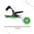 Garden plant tying tool with tape, 31.5 cm long