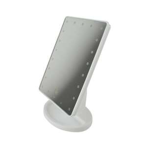 Szögletes nézet a LED világítású sminktükörről - Soulima