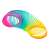 Rainbow Slinky, a colorful spring toy for kids