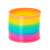 Rainbow Slinky, a colorful spring toy for kids