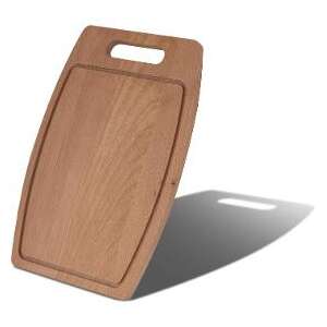 Lamart LT2137 beech wood cutting board with handle, 30x20 cm - Cutting board