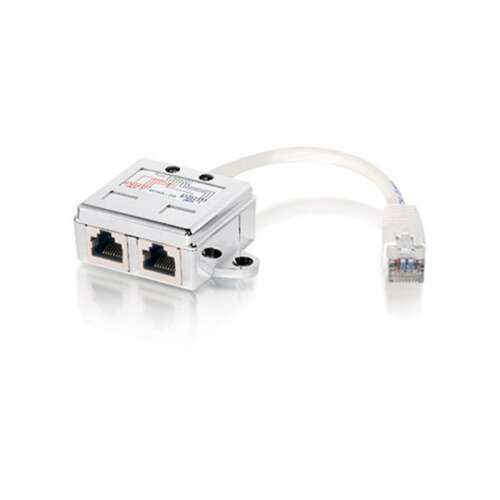 Equip 127603 STP Cat5e T adapter, hálózati elosztó, 2 port, RJ45