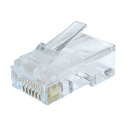MUFE RJ Gembird, 45 (10 buc), solid CAT6 LAN cable (LC-8P8C-002/10) (LC-8P8C-002/10)