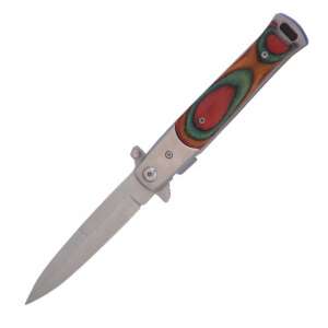 Stiletto Cuba Elite pocket knife with lock, 22.5 cm, wood handle - Pocket Knives and Folding Knife