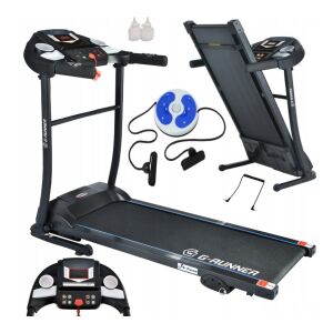 G-Runner 400 Classic összecsukható elektromos Futópad kiegészítőkkel