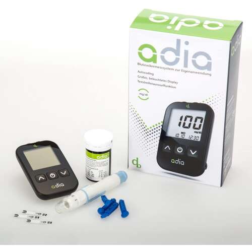 adia Vércukorszint mérő készlet (mmol/l)