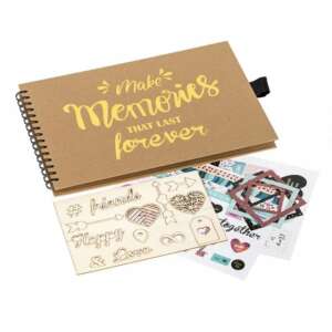 Pufo scrapbook fotóalbum, Make Memories modell, 60 oldal, 31 x 21 cm 68170107 - Lakberendezés