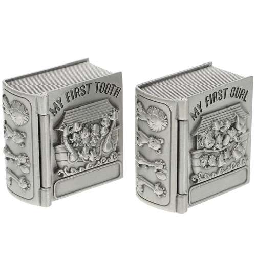 2 pc antimony box set Pufo Little Child for first tooth and first hair, 4 cm 68174839