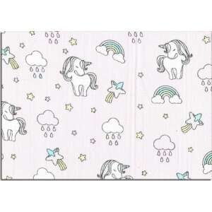 Kvalitná textilná plienka LittleONE by Pepita 55 x 80 cm - Unicorn #pink 31886106 Prebalovanie