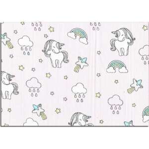 Scutece de calitate LittleONE by Pepita Scutece textil 55 x 80 cm - Unicorn #pink
