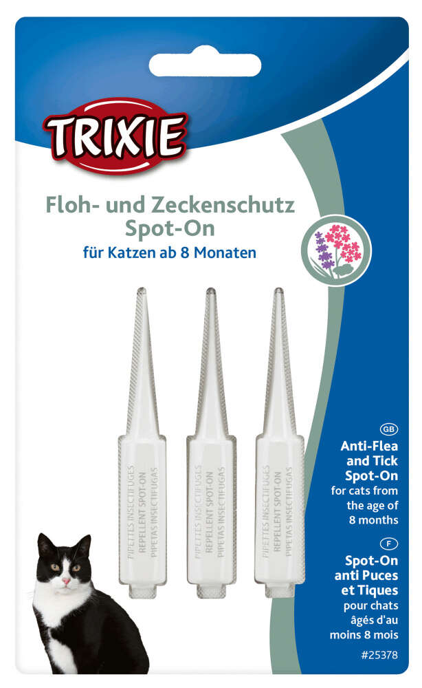 Trixie Spot-On Parazitaellenes Cseppek Macskának - 3x1ml