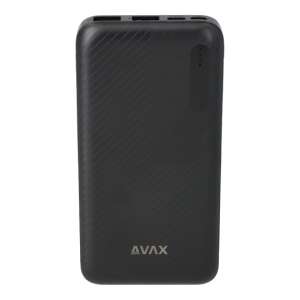 Avax Lighty PB103B 8000mAh power bank, черен - Външна батерия и Powerbank