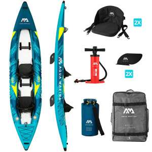Kajak parowy Aqua Marina z akcesoriami 412 cm