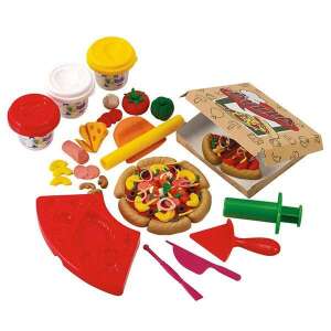 Playgo Set za pizzu Igračka od tijesta - Raspakirano s pizzom i dodacima - Playgo