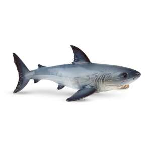 Bullyland 67410 Great White Shark figure, realistic hand-painted toy for kids - Bullyland