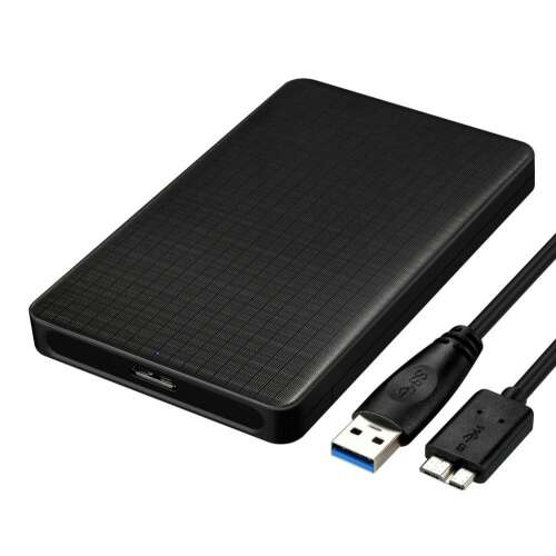 2,5" SATA HDD Külső Tok - USB 3.1 - 5TB