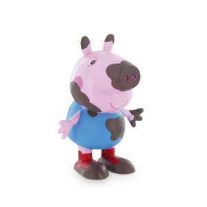 Peppa Pig zabrudzona figurka George'a, 9 cm, zabawka Peppa Pig - Peppa Pig