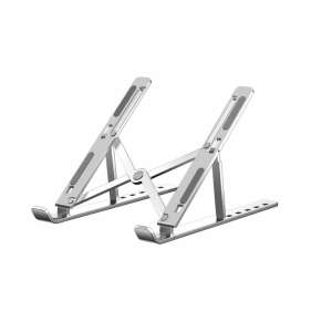 Alumínium Összecsukható Laptop Állvány - 6 Fokozatú Magasságállítás