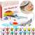 Set for decorating spring cakes and cakes, 106 elements, multicoloured 68225332