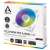 Arctic P12 PWM PST A-RGB 0dB ventilátor, fehér, csomagolás