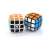 V-Cube 3x3 sebességkocka, fehér, fekete, narancs, zöld, kék, két kocka