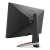 Rückansicht des BenQ MOBIUZ EX2710S 27 Zoll Gaming Monitors