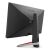 BenQ MOBIUZ EX2710S 27 hüvelykes Full HD Gaming Monitor hátsó nézet