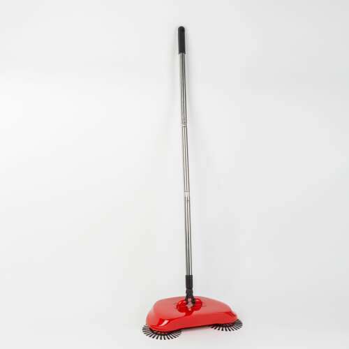 Bewello Forgófejes, körkefés partvis - piros / fekete - W1036