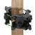 Bewello Christmas Tree Train track, mounting bracket, black, for 3-7 cm diameter tree trunk
