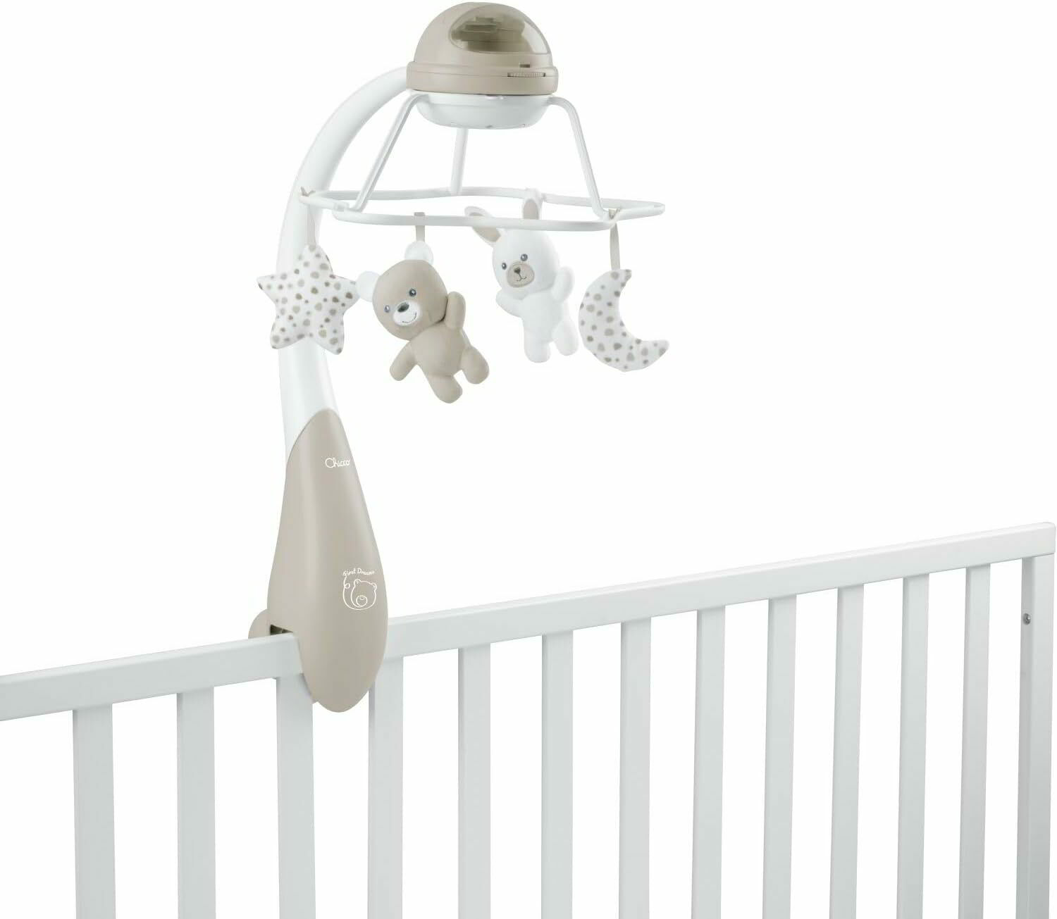 Rainbow Szivárvány zenélő forgó 3in1 kiságyjáték, projektor, éjje...