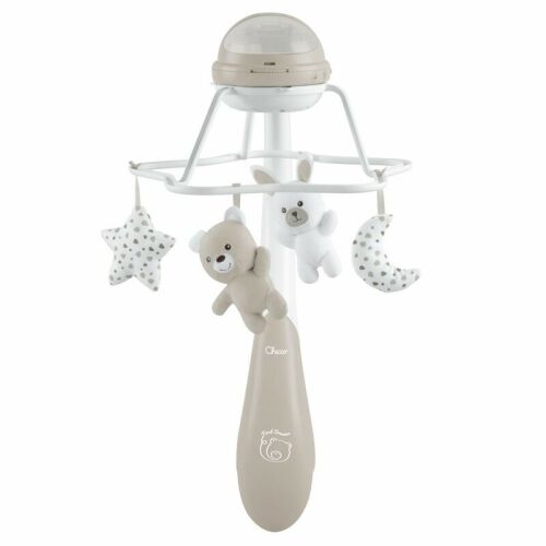 Chicco Rainbow Glazbeni vrtuljak 3u1 za krevetić s plišanim životinjama