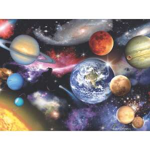 Vega Toys Naprendszer neon puzzle 100 darabos - Puzzle