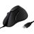 LogiLink Ergonomic Vertical Mouse, black, close up