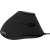 LogiLink ergonomic vertical mouse, black, USB wired, 1000 dpi, side view