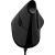 LogiLink Ergonomische Vertikale Maus, schwarz, schräge Ansicht