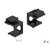 Delock Keystone czarna osłona do otworu 9,7 mm, 4 szt.