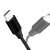 Logilink USB-C to USB-A cable, black, 0.3m