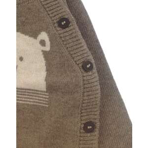 IDEXE maci mintás barna pulóver 32385515 Gyerek pulóver, kardigán - Maci