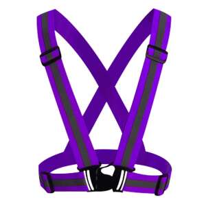 Fényvisszaverő Biztonsági Mellény - Univerzális Méret - Lila